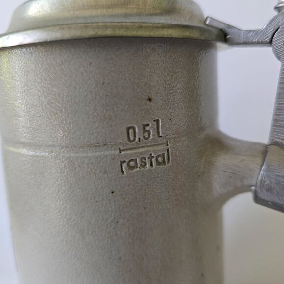 Vintage Bayern 0.5L German Beer Stein With Lid By Rastal Summerschool 1984 - Picture 7 of 16